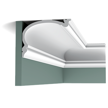 Карниз от Orac Decor из Полиуретана C394 STEPS д 2000 x в 95 x ш 31
